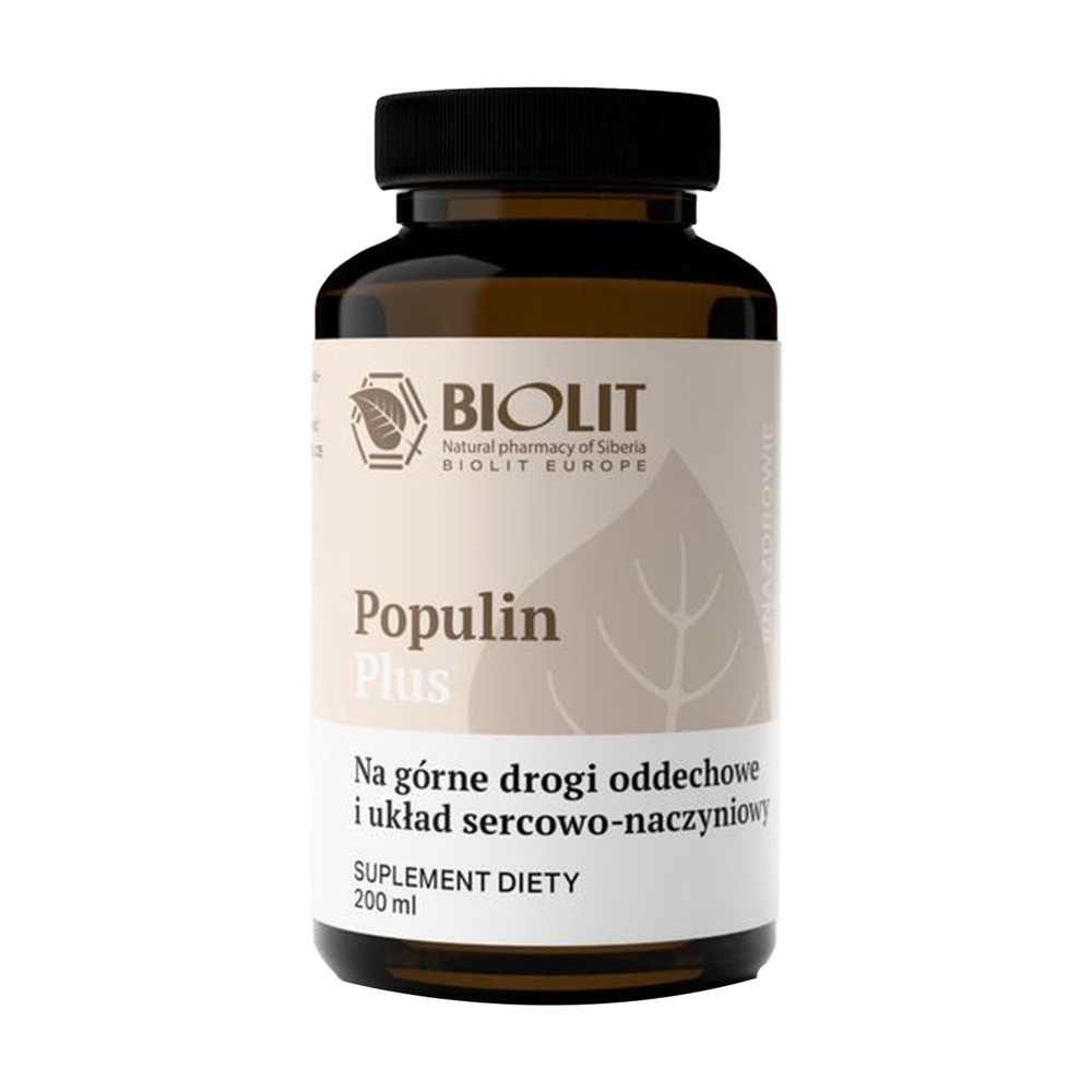 Płyn Biolit Populin Plus 200 ml (4670142963042)