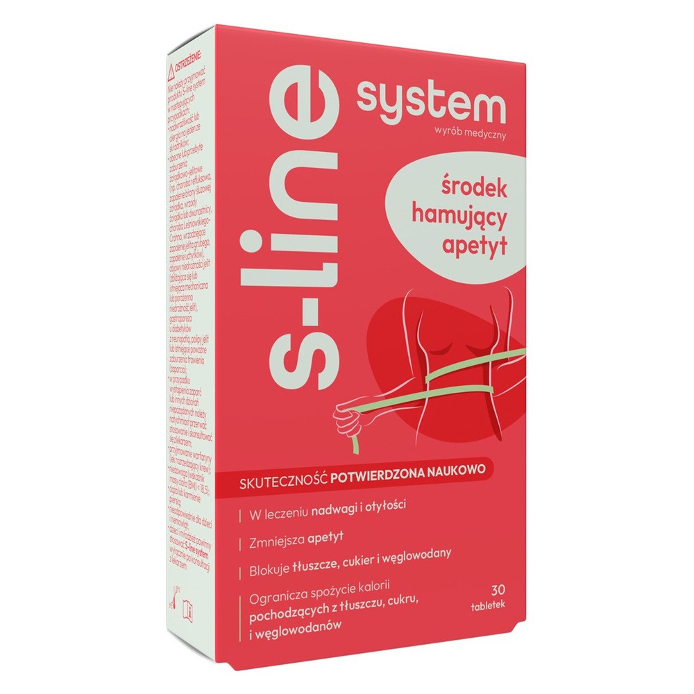 S-line System, tabletki, 30 sztuk
