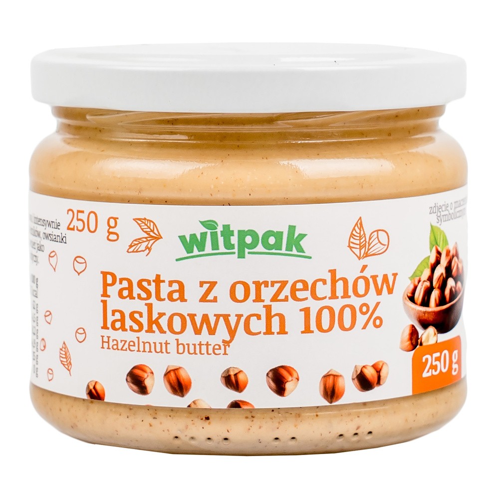 Witpak Pasta z orzechów laskowych, 250 g