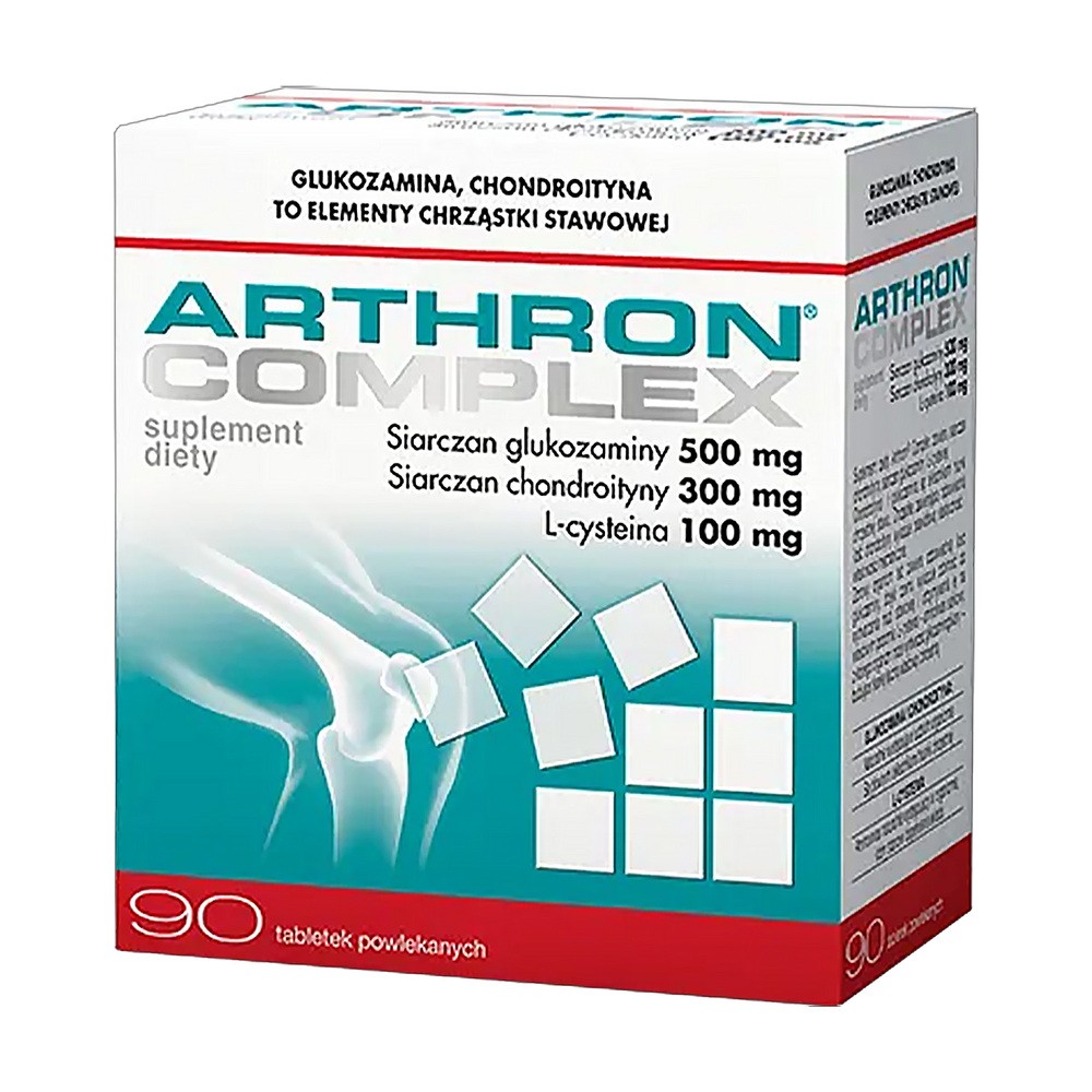 Arthron Complex, 90 tabl. powl. - suplement diety z glukozaminą wspierającą pracę stawów