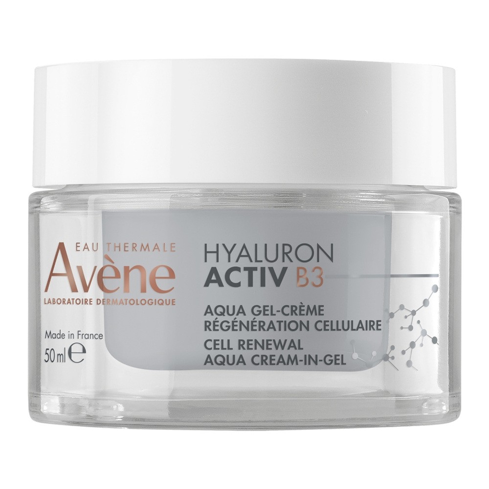 Avene Eau Thermale Hyaluron Active B3 - krem odbudowujący komórki aqua-żel, 50 ml