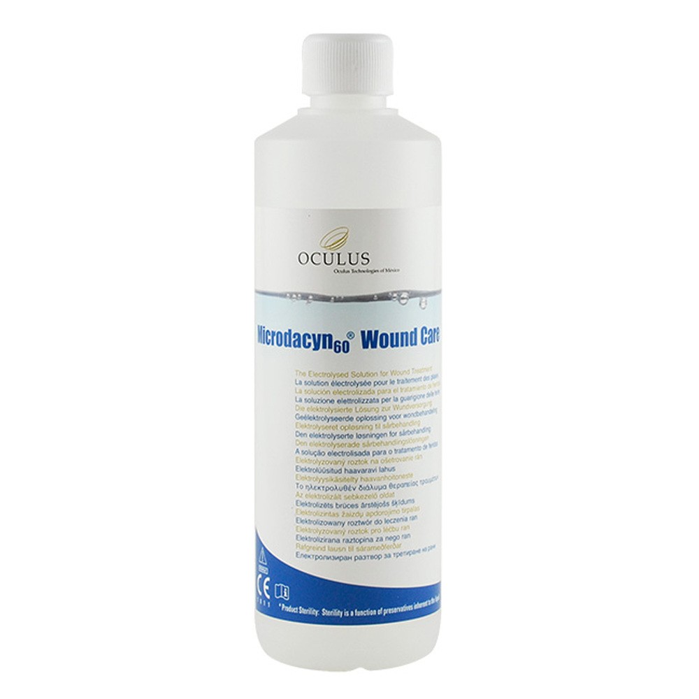 Microdacyn60 Wound Care, roztwór do płukania i dezynfekcji ran, 500 ml