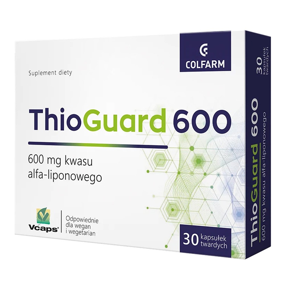 ThioGuard 600, kapsułki, 30 sztuk