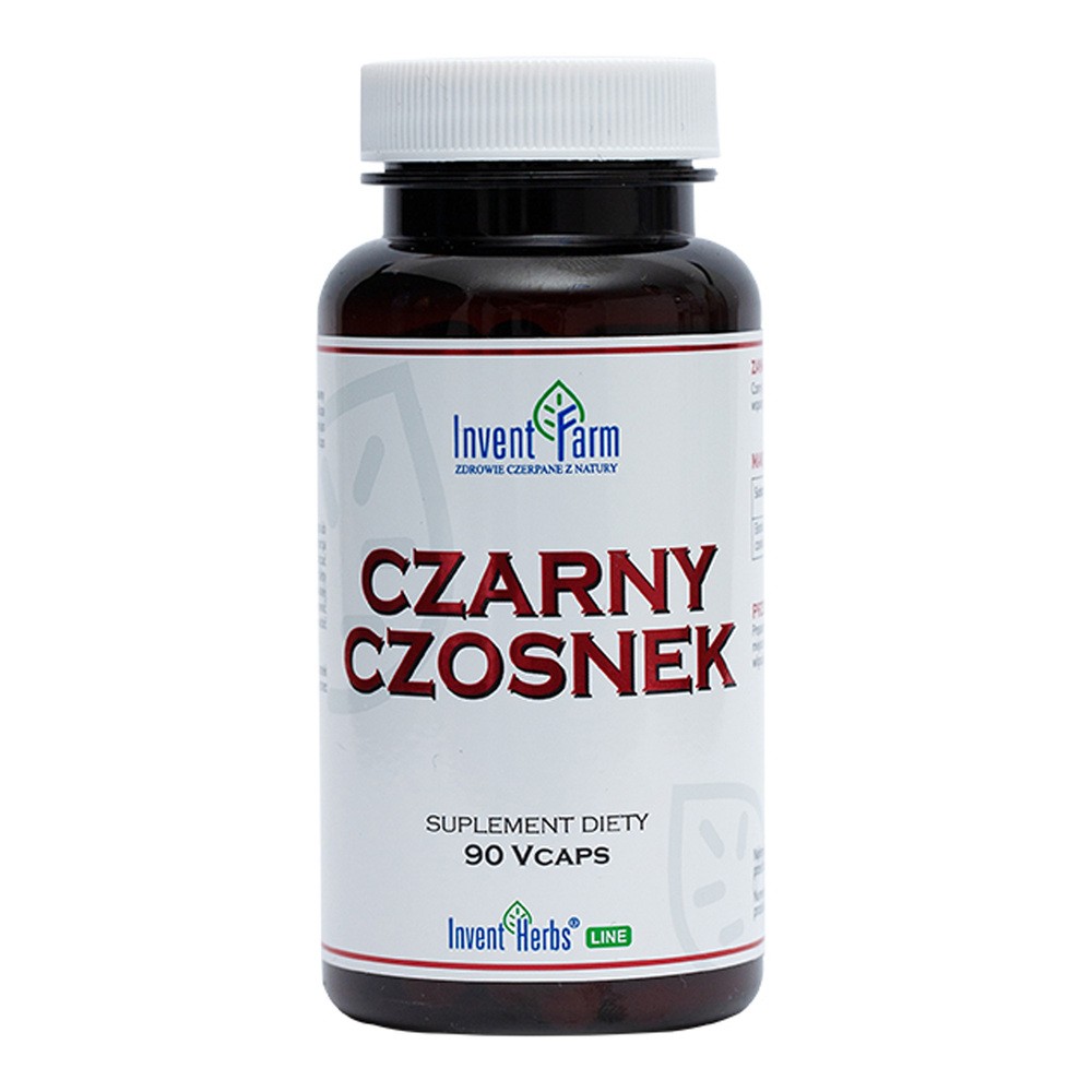 INVENT FARM Czarny czosnek 90 kapsułek Invent Farm