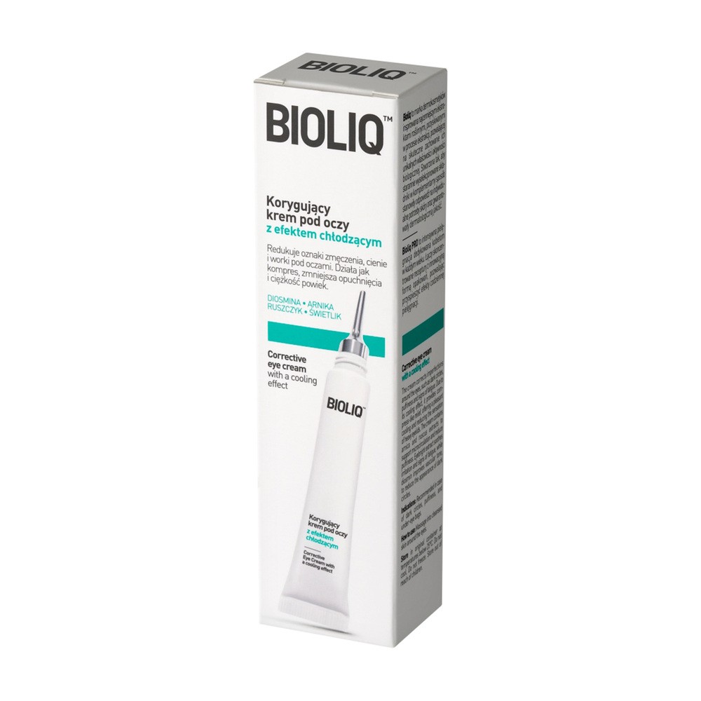 BIOLIQ PRO Korygujący krem pod oczy z efektem chłodzącym, 10 ml