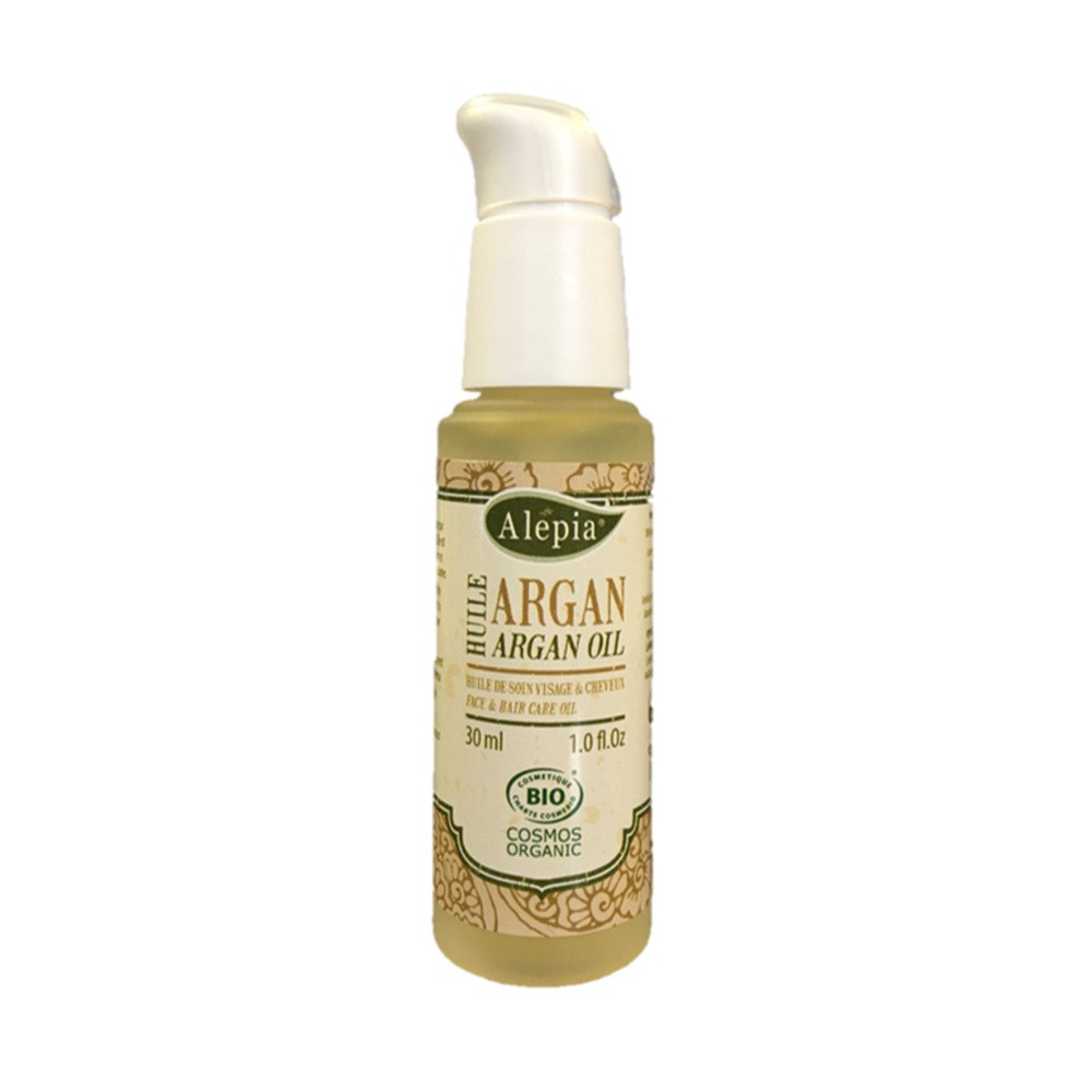 Alepia olej arganowy bio szklany flakon, 30 ml