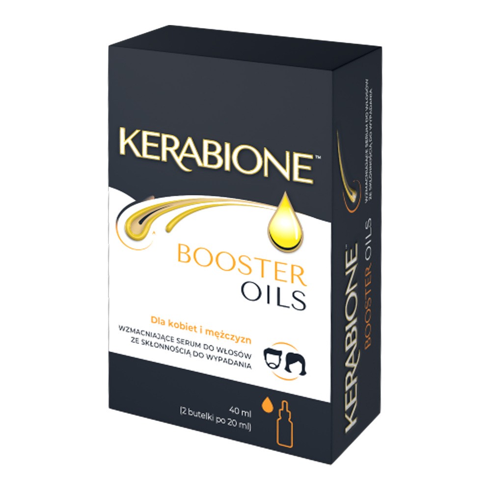 Kerabione Booster Oils Serum do włosów, 2 x 20 ml