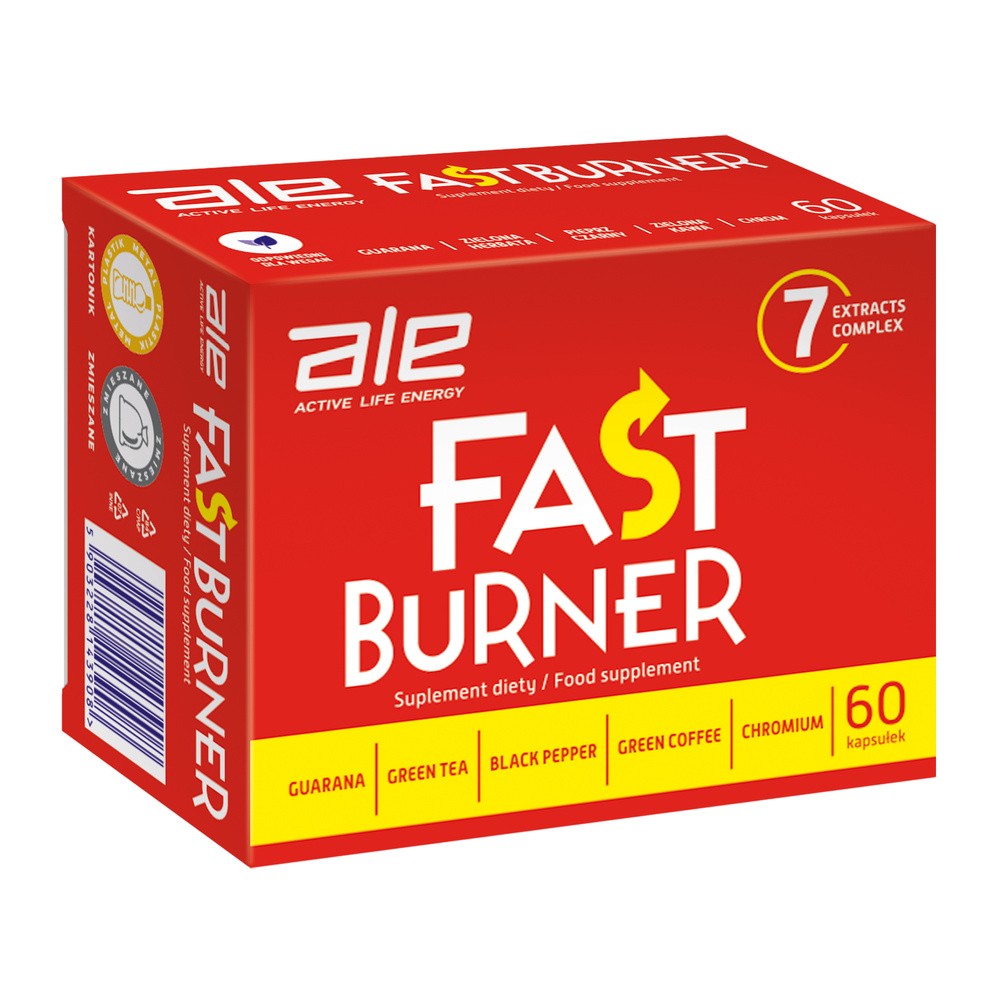 ALE Fast Burner, kapsułki twarde, 60 szt.