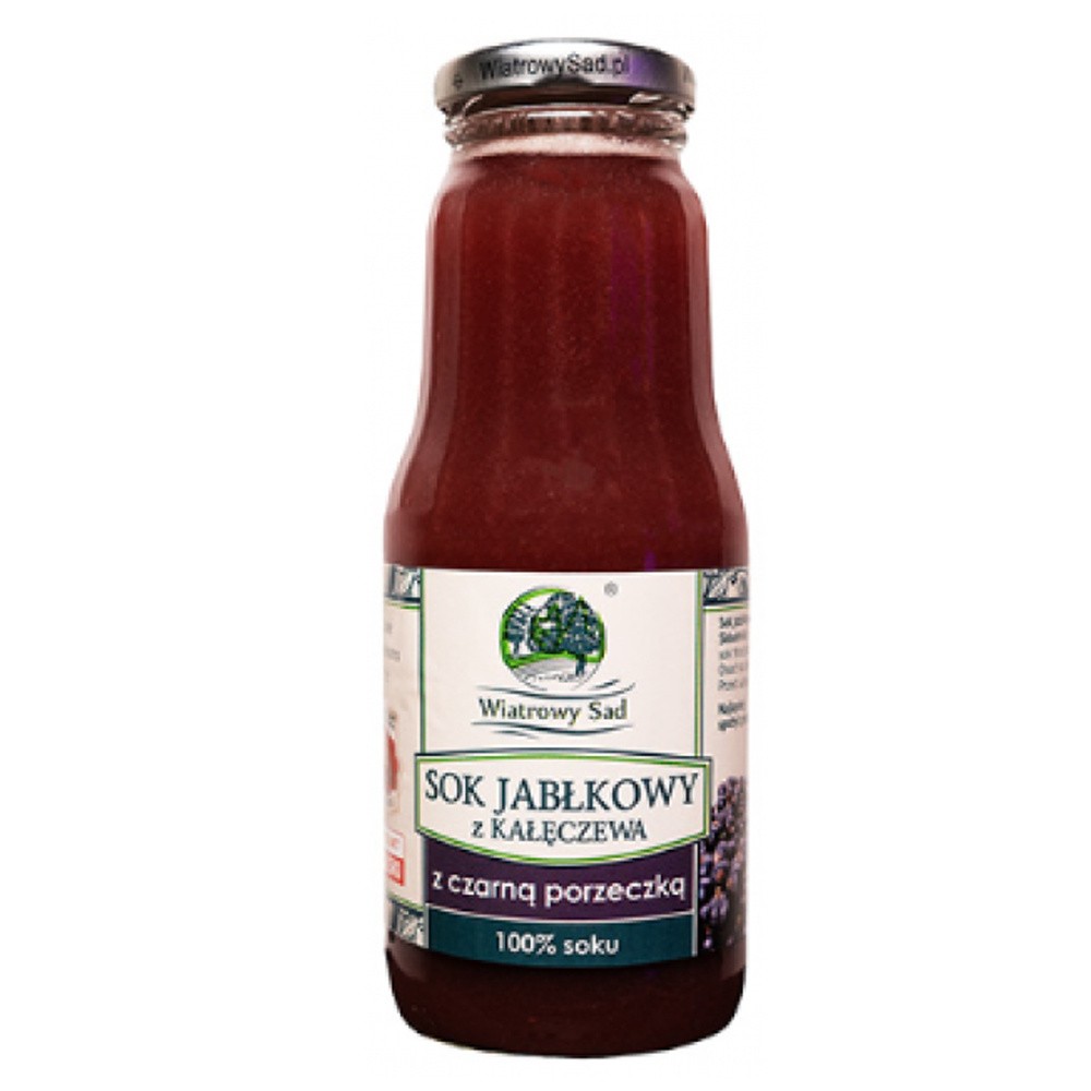 Wiatrowy Sad, Sok jabłkowy z czarną porzeczką, 300 ml
