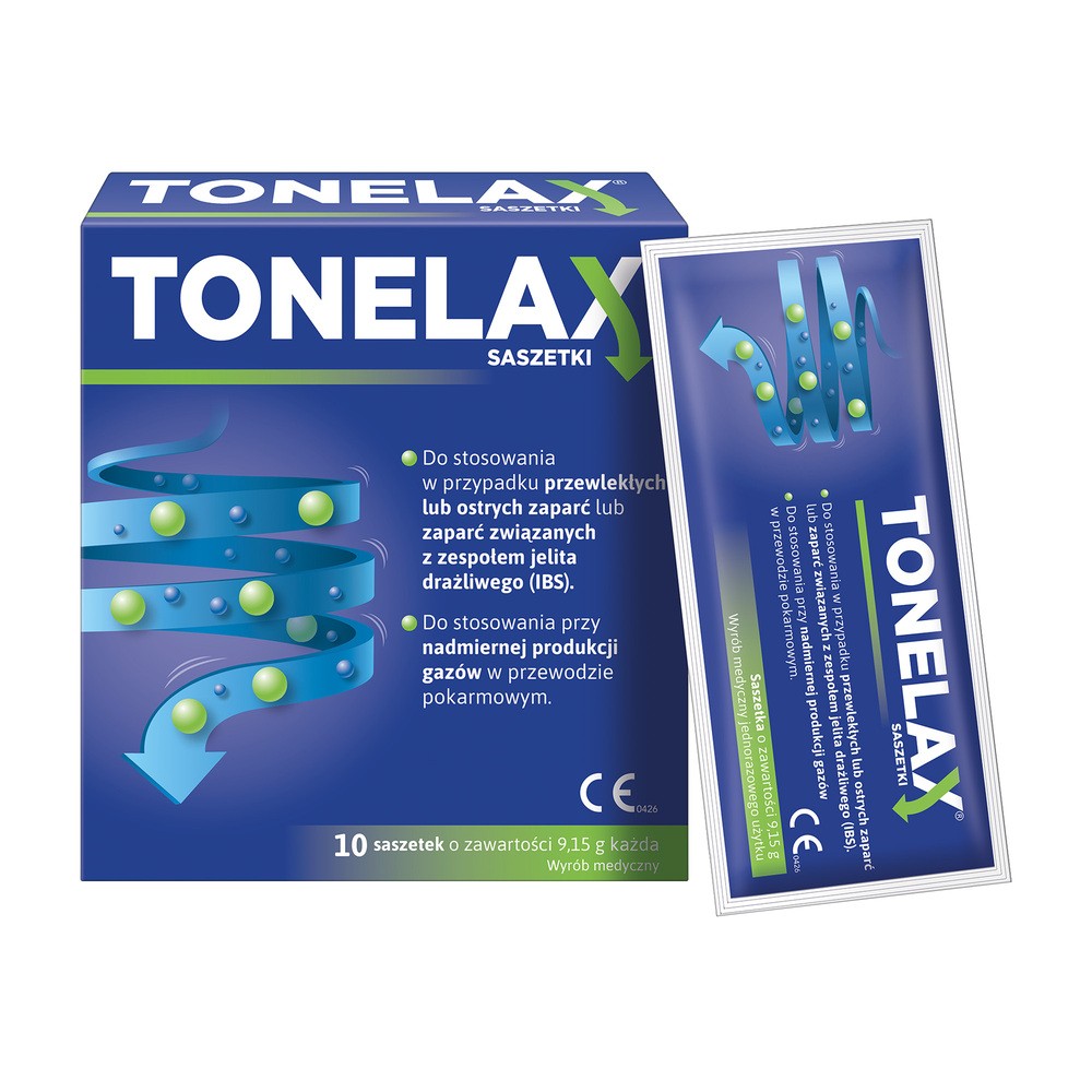 Tonelax, saszetki, 10 sztuk