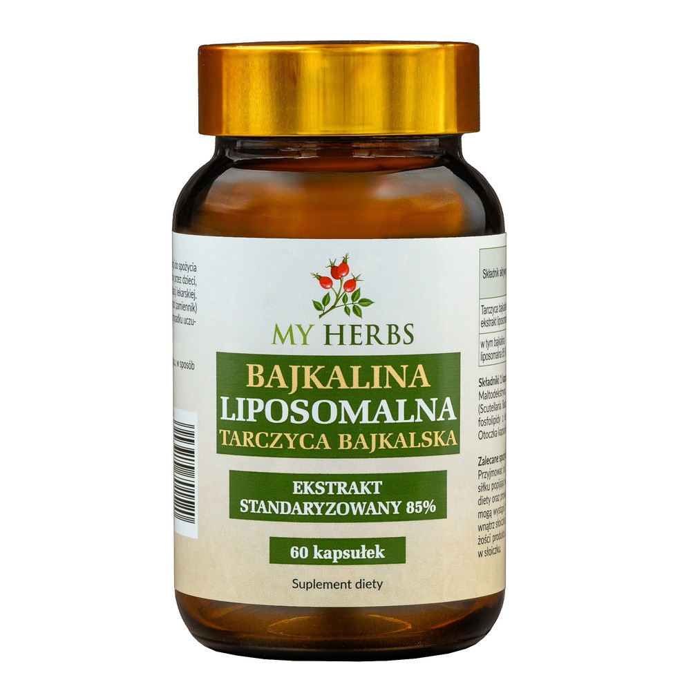 My Herbs Bajkalina Liposomalna Tarczyca Bajkalska, kapsułki, 60 szt.
