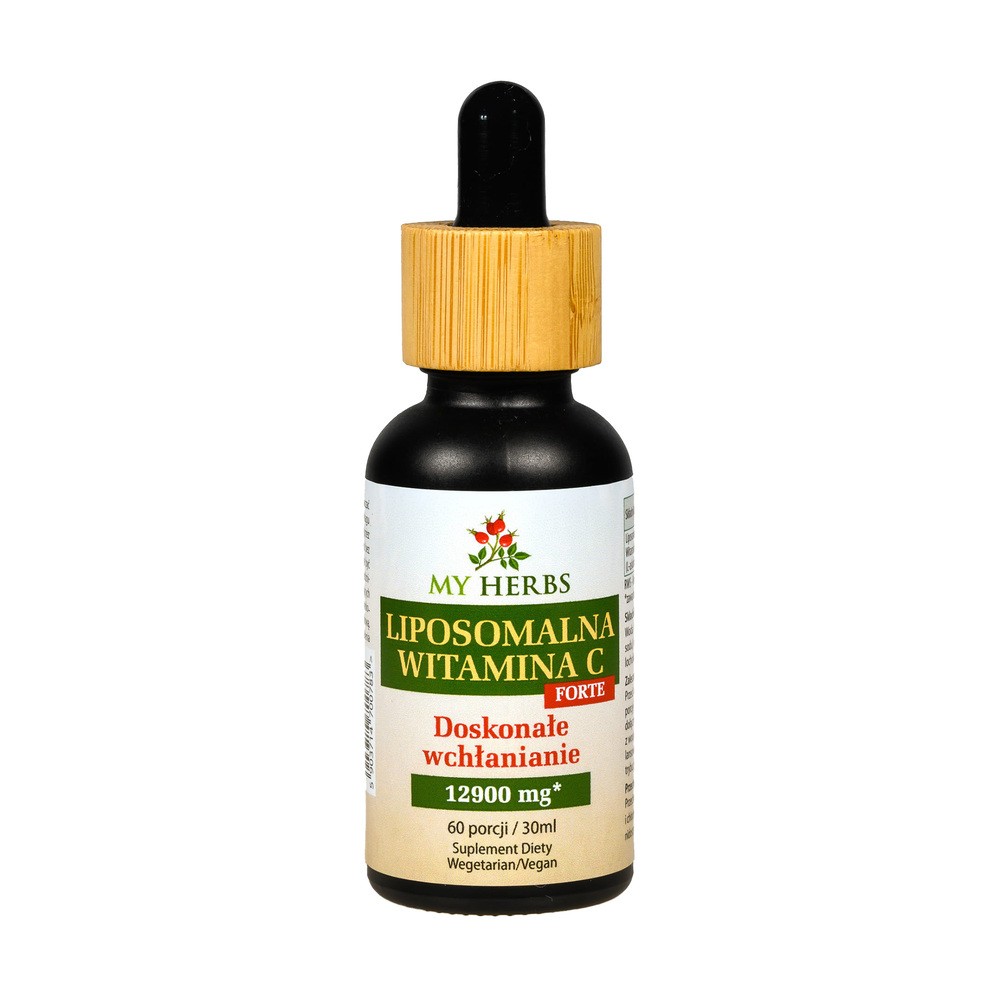 Bio Herbs, Liposomalna Witamina C Forte 12900mg, 30ml