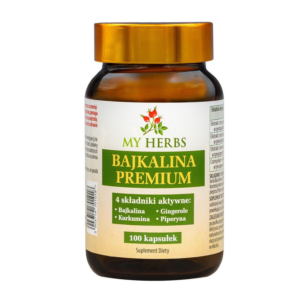My Herbs Bajkalina Premium, kapsułki, 100 szt.