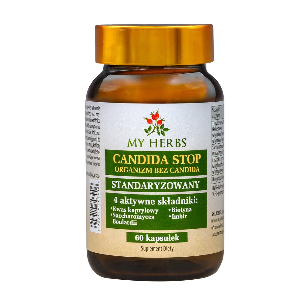 My Herbs Candida Stop, kapsułki, 60 szt.