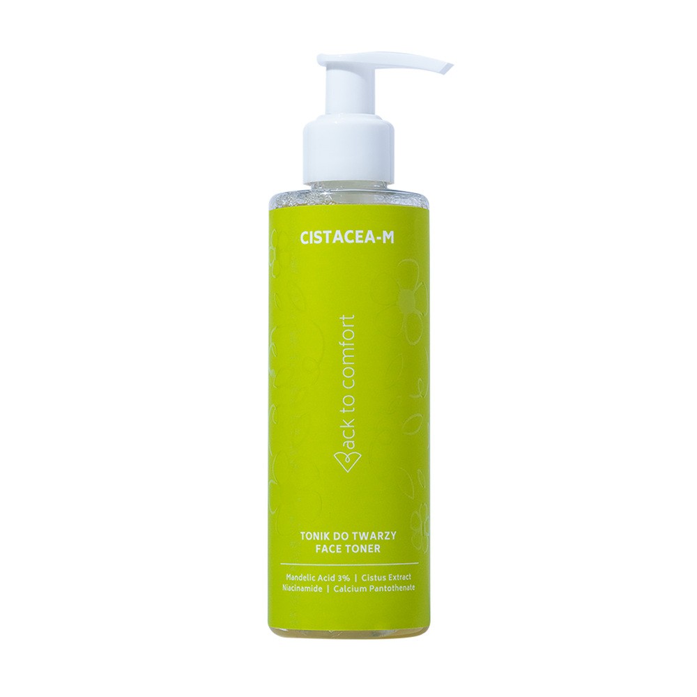 Back To Comfort - Cistacea-M Tonic, 200ml - kwasowy tonik do cery tłustej i trądzikowej