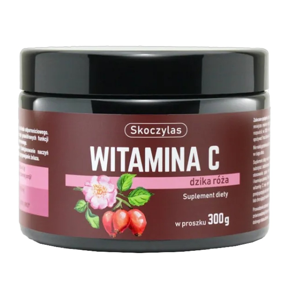 Skoczylas Witamina C Dzika Róża Ekstrakt Proszek 300 g Skoczylas SKO-031