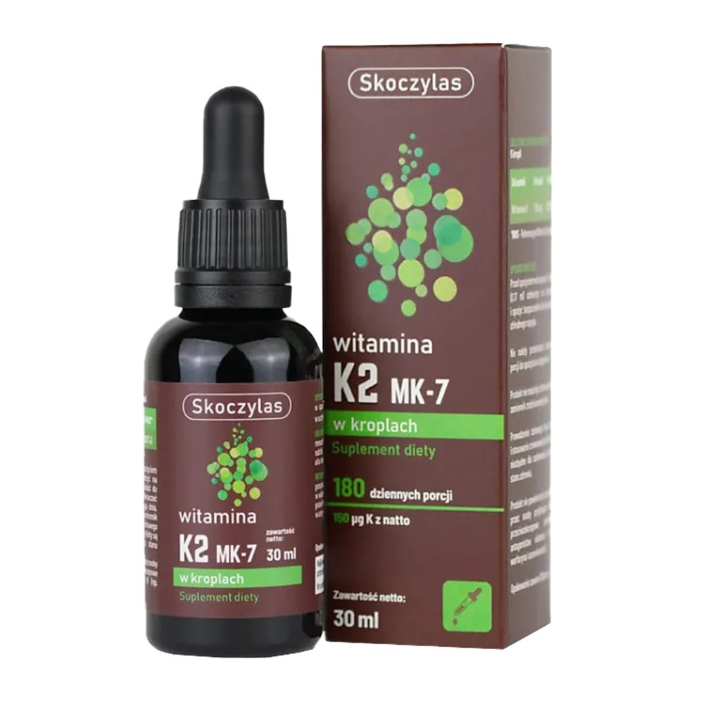 Skoczylas Witamina K2 MK-7, krople, 30 ml