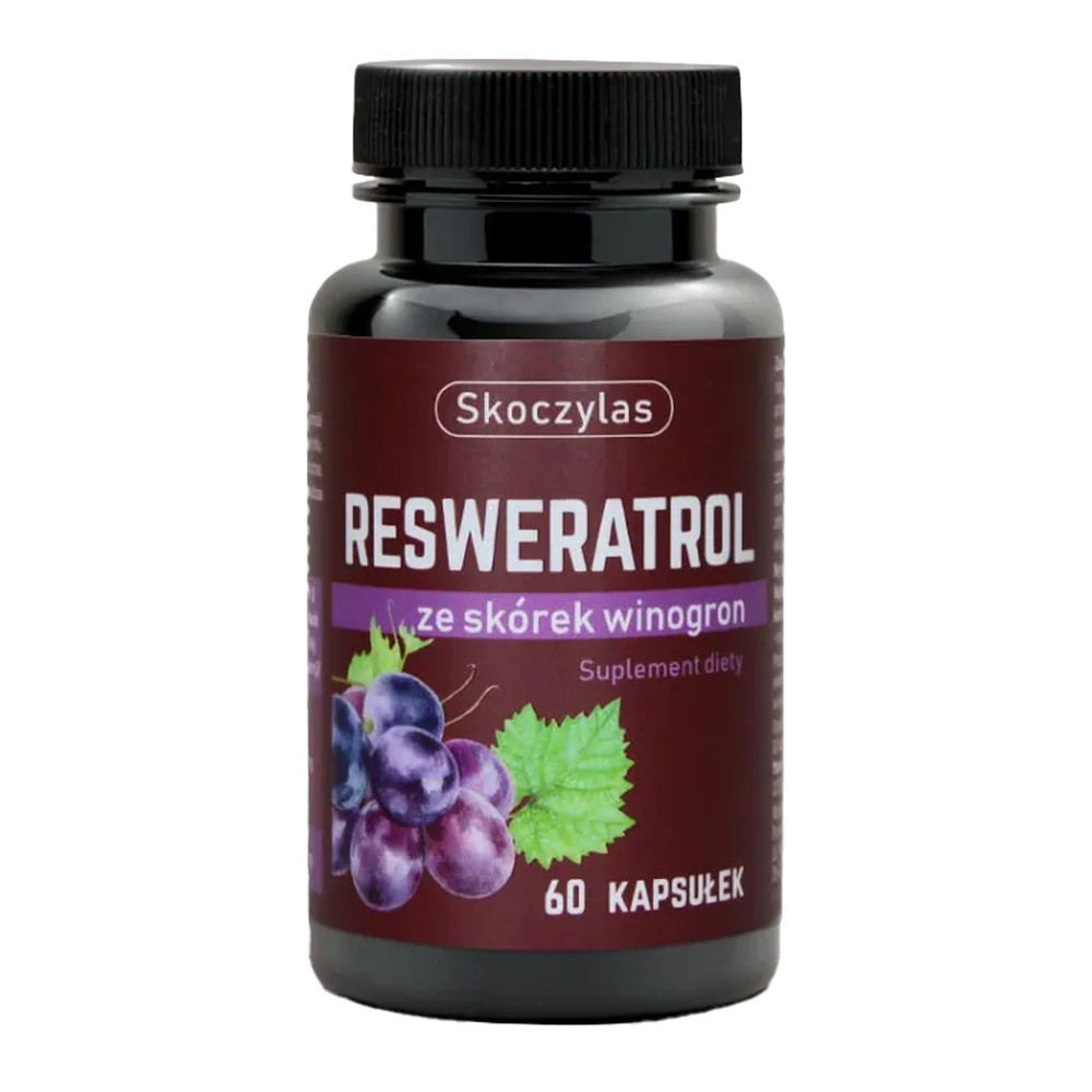SKOCZYLAS Skoczylas Resweratrol 60 kap przeciwutleniacz SK8041