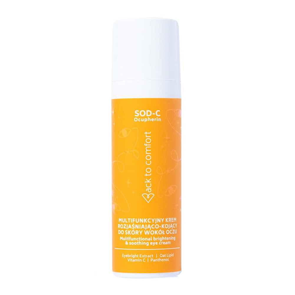 Back to Comfort SOD-C Ocupherin, krem rozjaśniająco-kojący pod oczy, 30 ml