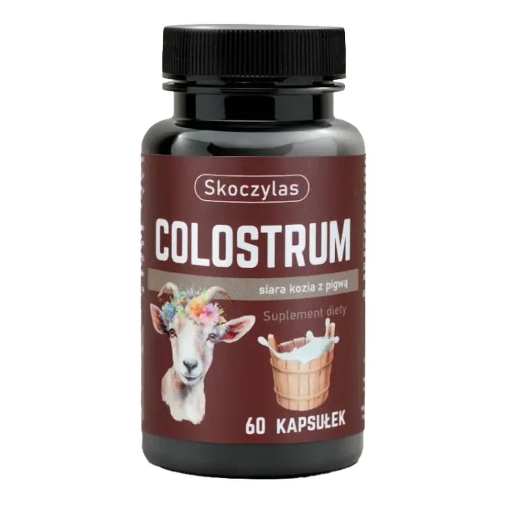 Skoczylas, Colostrum siara kozia z pigwą, 60 kaps.