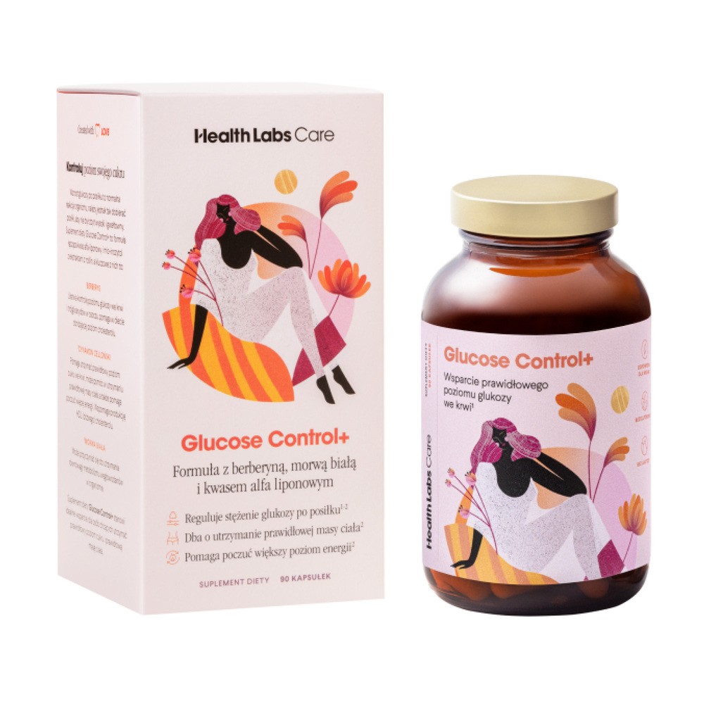 Health labs Glucose Control +, kapsułki 90 szt.