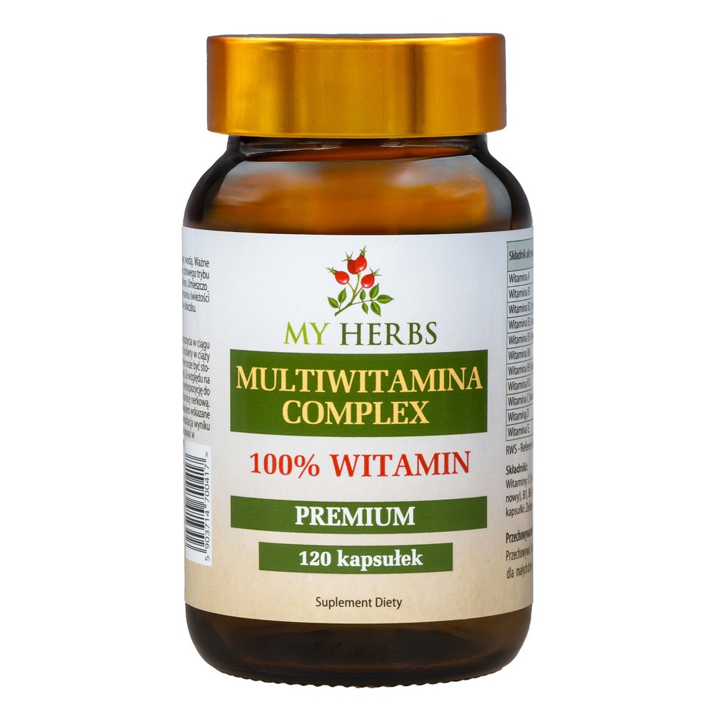 Bio Herbs Multiwitamina Complex, kapsułki, 120 szt.