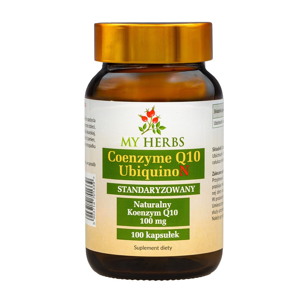 My Herbs Coenzyme Q10 UbiquinoN, kapsułki, 100 szt.