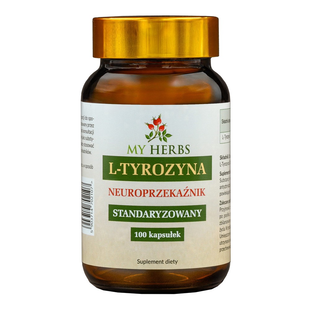 My Herbs L-Tyrozyna, kapsułki, 100 szt.