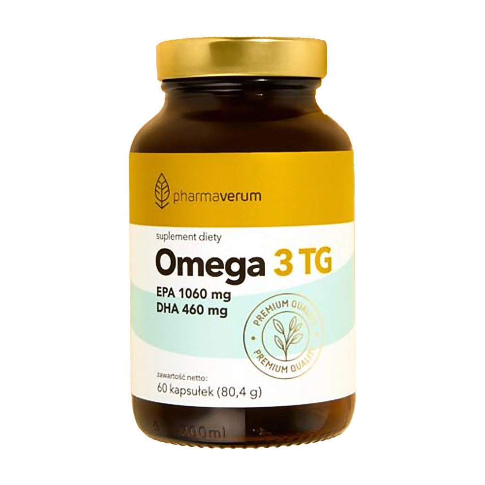 Pharmaverum Omega 3 TG, 60 kapsułek