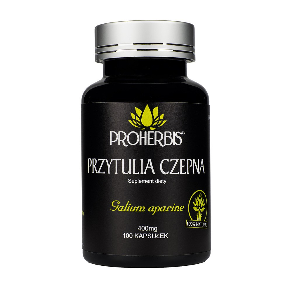 Proherbis Przytulia czepna Suplement diety 100 kaps.
