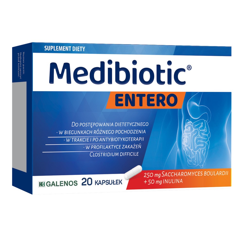 Medibiotic Entero, 20 kaps.