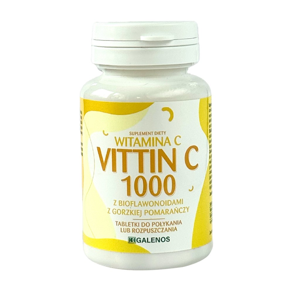 Vittin C Witamina C 1000 mg, tabletki, 60 szt.