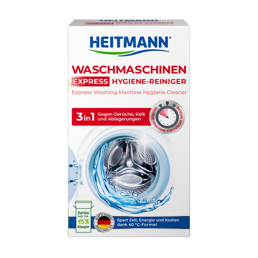 Heitmann Express proszek czyszczenie pralki 250 g