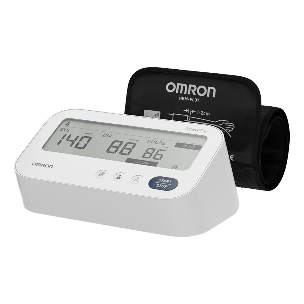 Omron M3 Comfort AFib, automatyczny ciśnieniomierz naramienny + zasilacz gratis