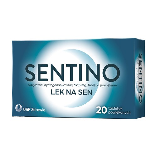 Sentino, 12,5 mg, tabletki powlekane, 20 sztuk