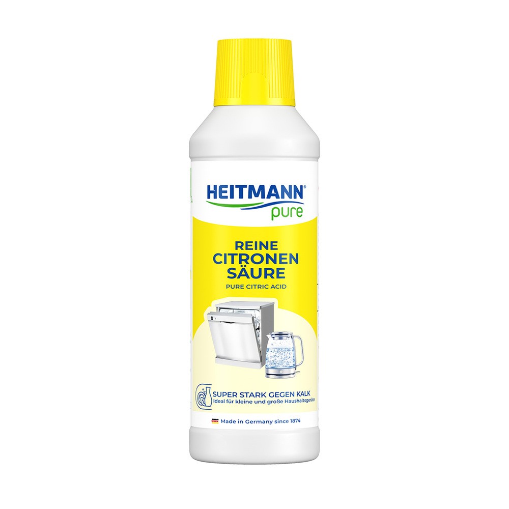 Heitmann Pure, czysty kwas cytrynowy, płyn, 500 ml