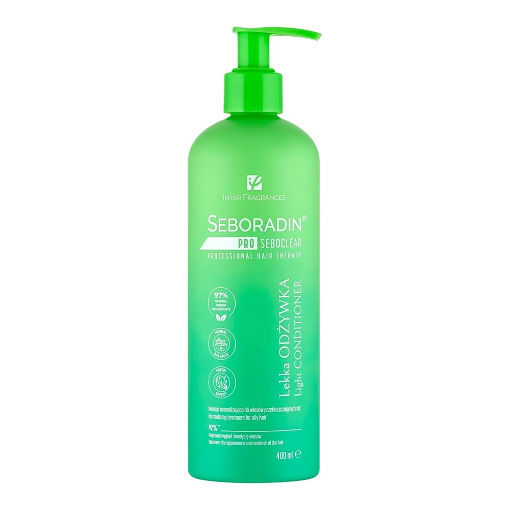 Seboradin Pro Seboclear Lekka Odżywka do Przetłuszczających się Włosów 400ml