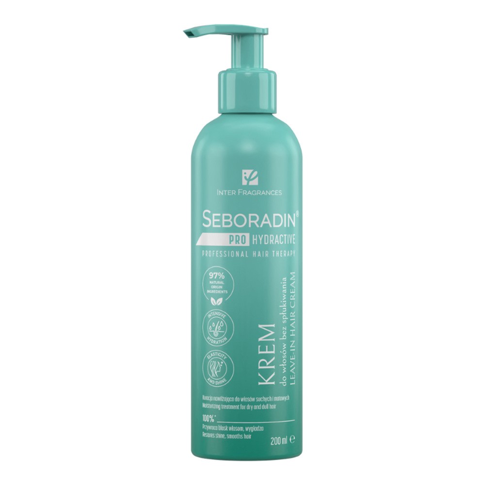Seboradin Pro Hydractive Nawilżający Krem do Włosów Suchych i Matowych 200ml