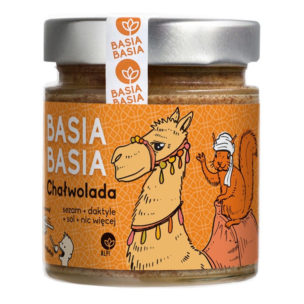 Alpi Hummus Krem z sezamu i daktyli Chałwolada 210 g BasiaBasia M00-8B12-2071A