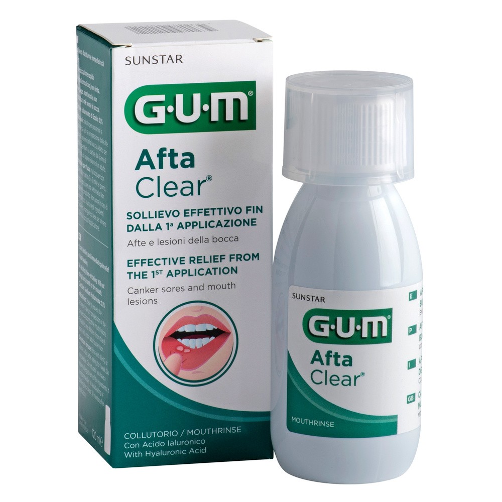 GUM GUM AftaClear płyn do płukania 120ml P0000005478