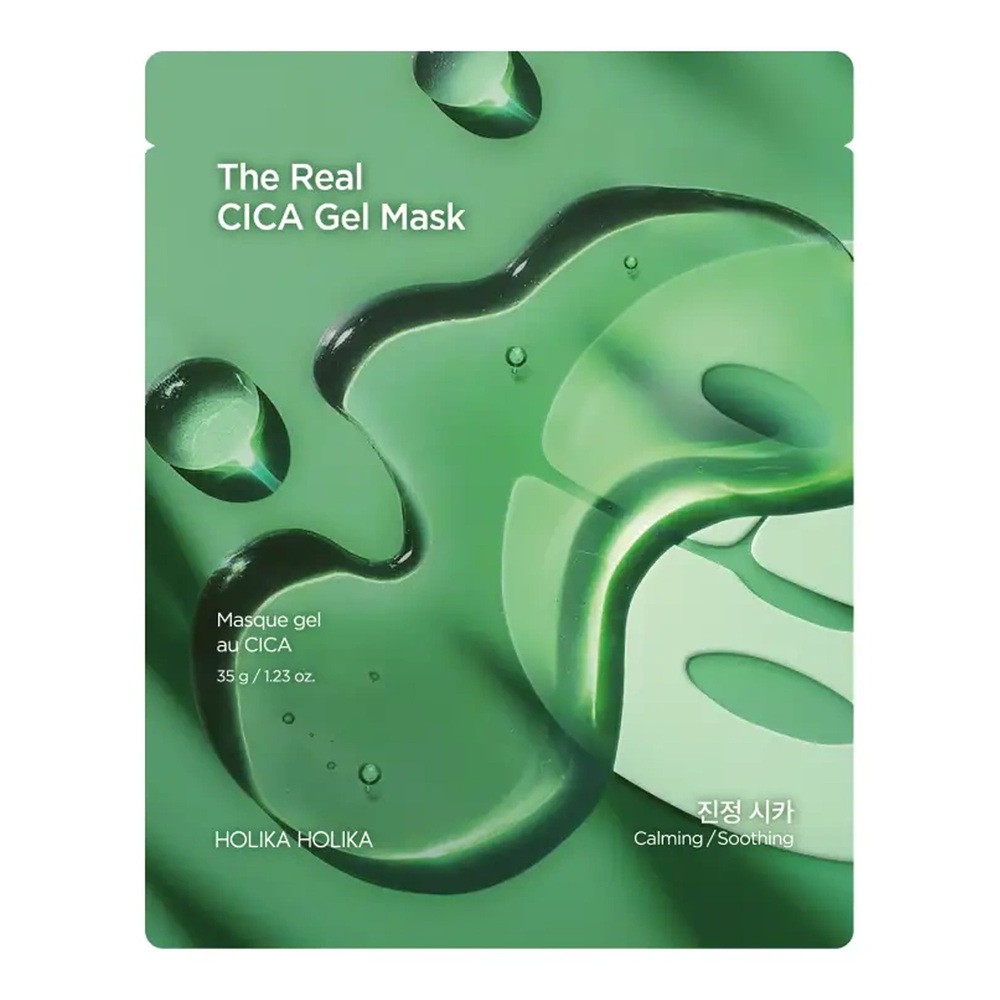Holika Holika The Real Gel Mask Cica hydrożelowa maska do twarzy 35g