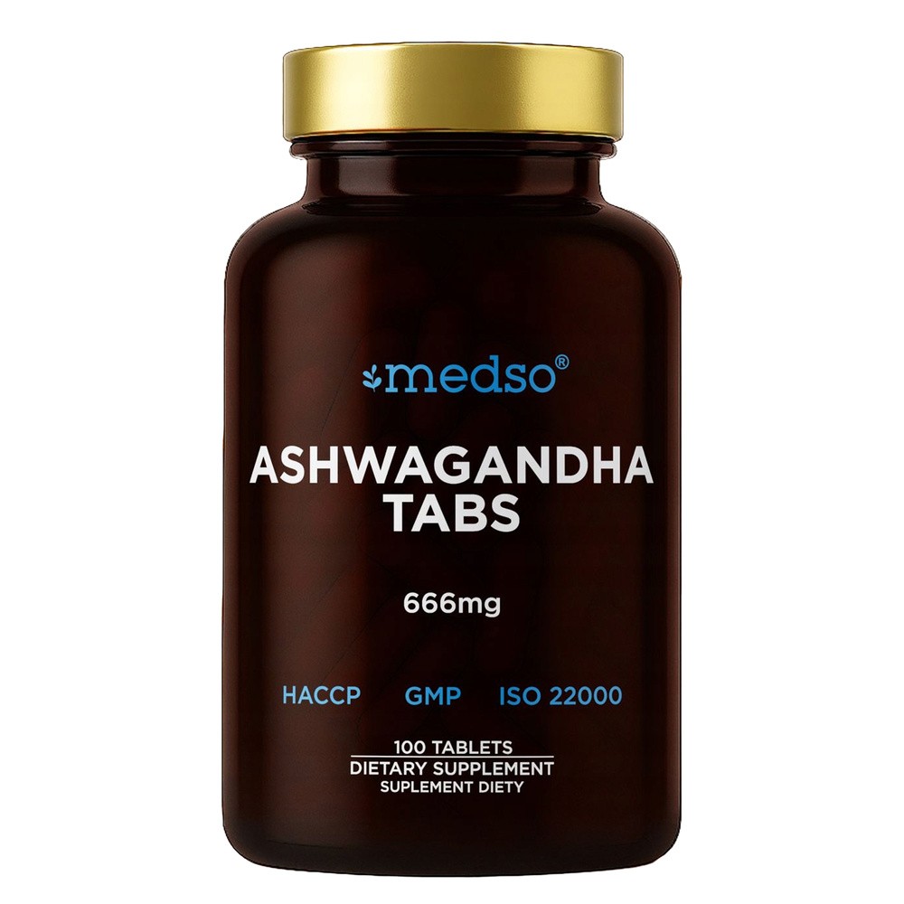 Medso Ashwagandha Tabs 666 mg, tabletki, 100 szt.