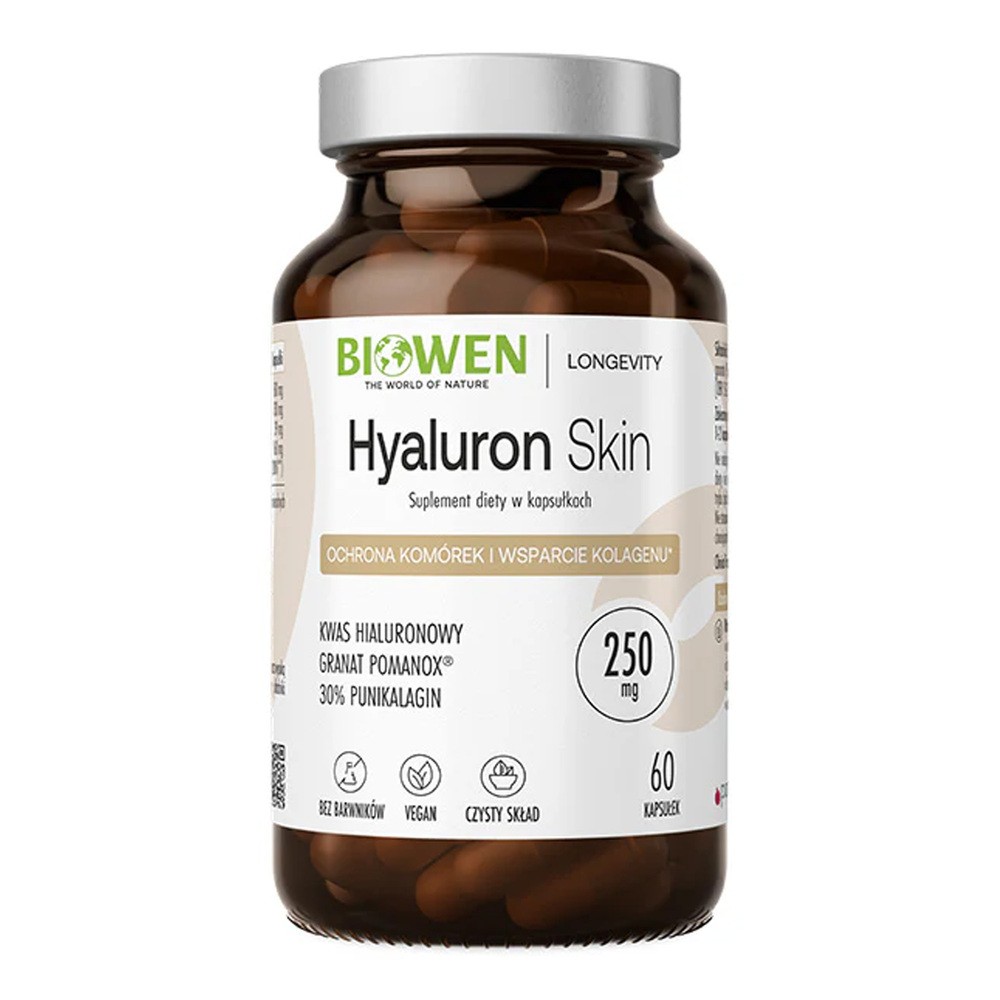Biowen Hyaluron Skin, 60 kaps.
