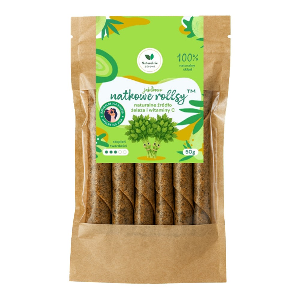 Naturalnie Zdrowi Natkowe rollsy™ 50 g - jedzenie