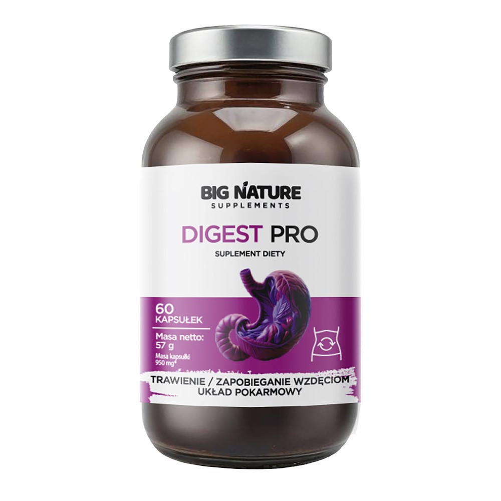Big Nature Digest Pro - suplement diety 60 kaps. - suplement