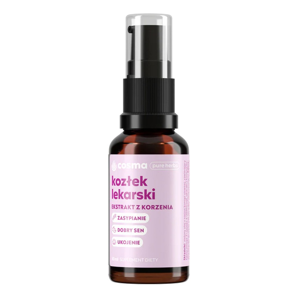 Cosma Pure Herbs Kozłek Lekarski, płyn, 30 ml