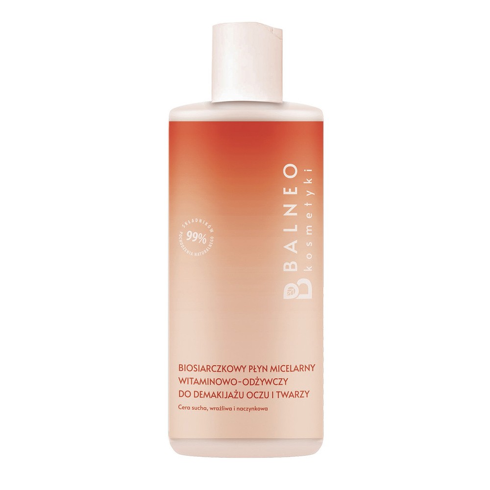 Balneo MALINOWE HOTELE SP Z O.O Biosiarczkowy płyn micelarny witaminowo-odżywczy 300 ml