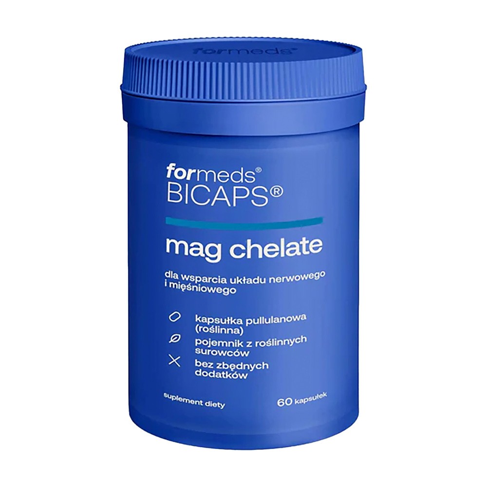 ForMeds Bicaps Mag Chelate, 60 kapsułek