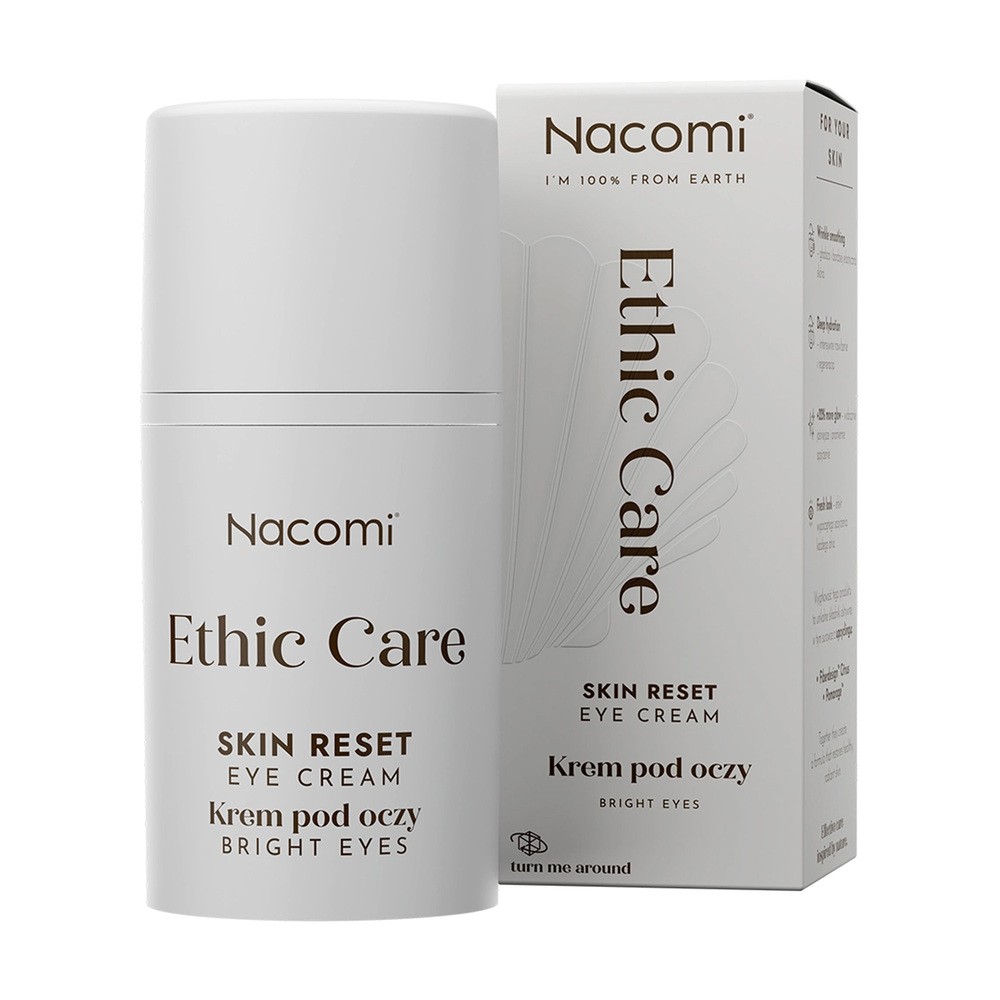 Nacomi Ethic Care Skin Reset Eye Cream Krem pod Oczy 15ml
