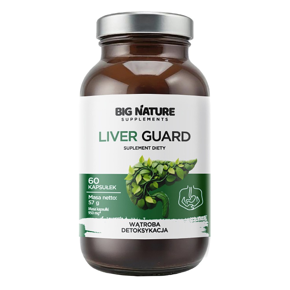 Big Nature Liver Guard - suplement diety 60 kaps. - suplement